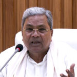 CM Siddaramaiah addresses a press conference following the stampede